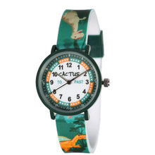 Load image into Gallery viewer, Cactus primary time teaching watch
