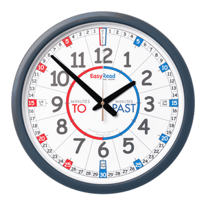 Easy reader clasroom clock