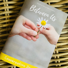 Load image into Gallery viewer, Between Us Kids Conversation Journal.