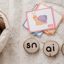 Load image into Gallery viewer, Wooden Phonogram Learning Kit.