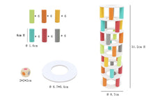 Load image into Gallery viewer, Wooden Pisa Tower Balancing Game