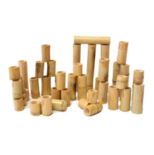 Load image into Gallery viewer, Bamboo Counting And Building Set 40pcs