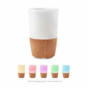 Lively Living- Aroma Sound Music Diffuser + Organic Oil