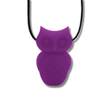 Load image into Gallery viewer, Jelly Stone Owl Pendant.