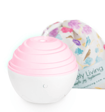 Load image into Gallery viewer, Lively Living- Aroma Rose Travel Diffuser
