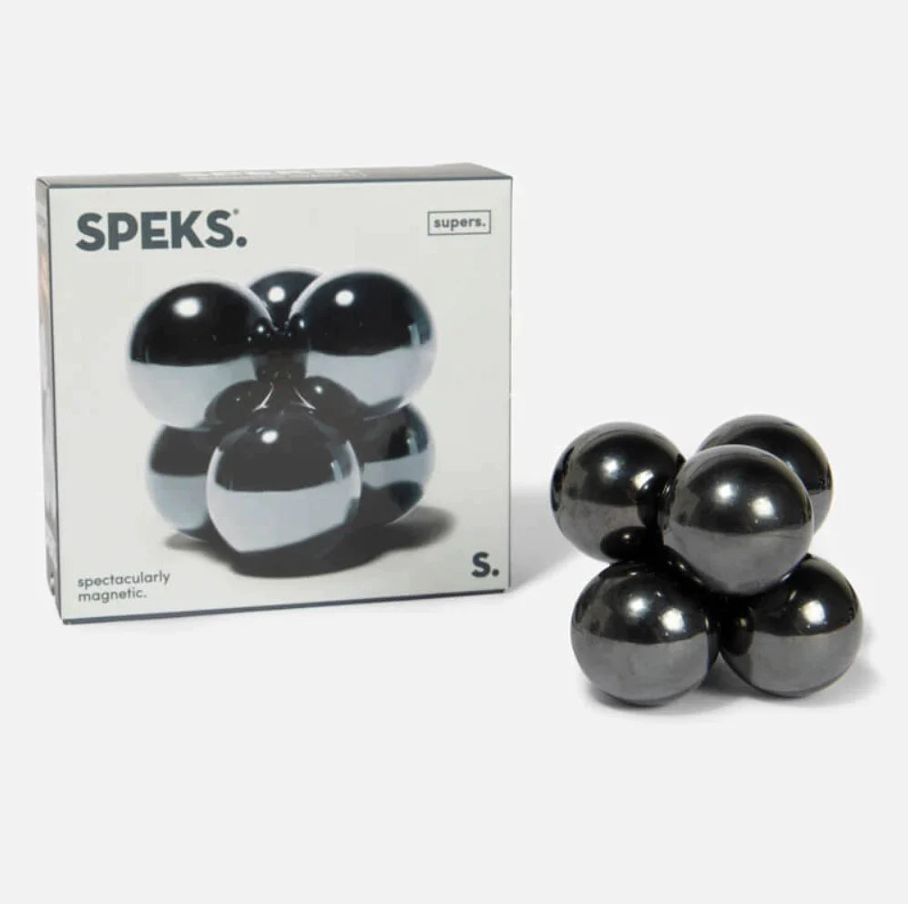 Speks Super Size Gunmetal X 6 Balls
