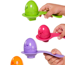 Load image into Gallery viewer, Hide and squeak egg and spoon set