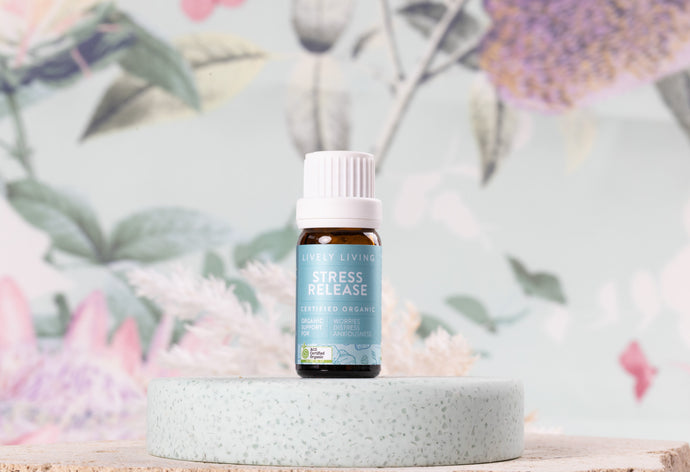 Livley Living Stress Release Organic Essential Oil.