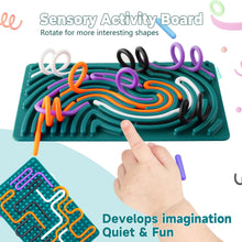 Load image into Gallery viewer, Silicone sensory activity board
