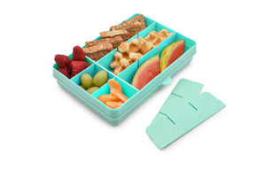 Melii Snackle Box, Divided Snack Container with 12 Compartments
