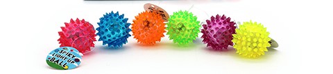 Spiky light up ball