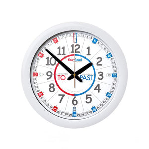 Easy Read Time Teacher Face Clock.