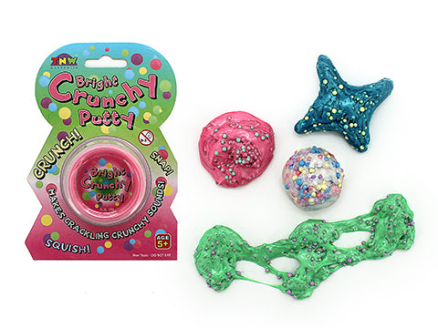 Crunchy putty with pearls