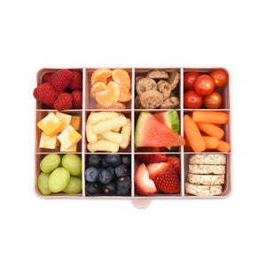 Melii Snackle Box, Divided Snack Container with 12 Compartments