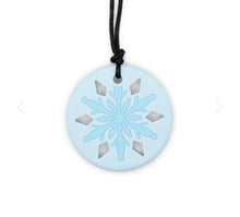 Load image into Gallery viewer, Jellystone Snowflake Chew Pendant
