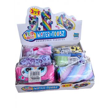 2 in 1 water toobz reversible plushies assorted