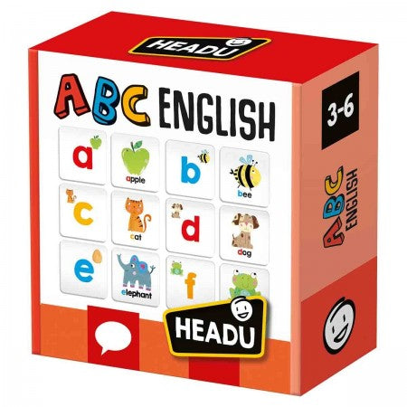 Abc english cards