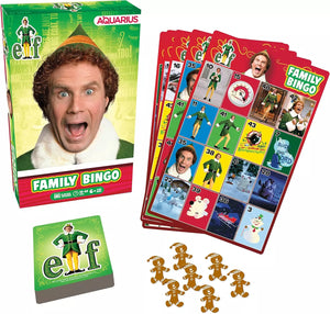 Elf family bingo game