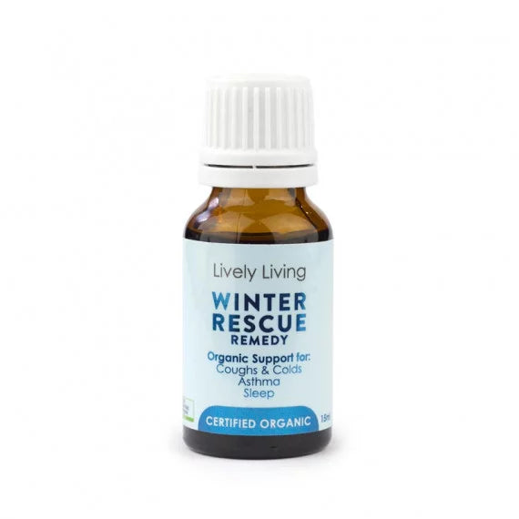 Lively Living Winter Rescue Remedy Organic Essential Oil.