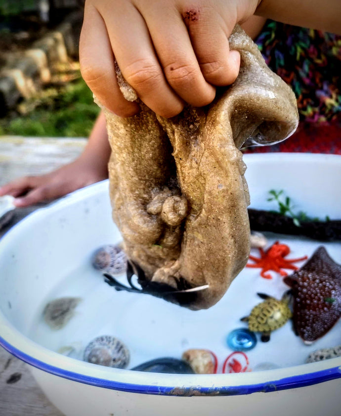 Make Mud Slime Powder.