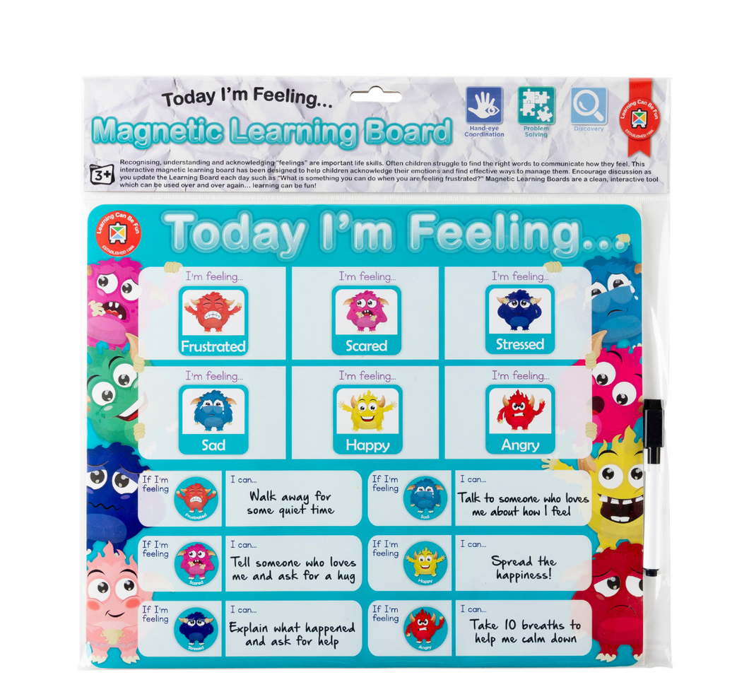 Today Im Feeling... Magnetic Learning Board.