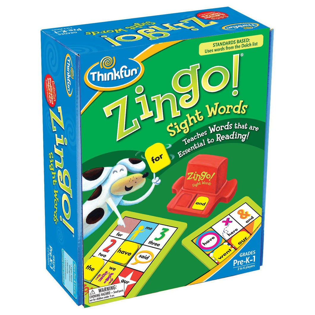 Zingo sight words