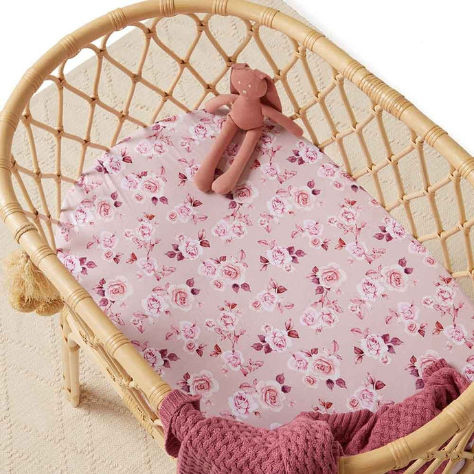 Snuggle Hunny Bassinet Sheet / Change Pad Cover.