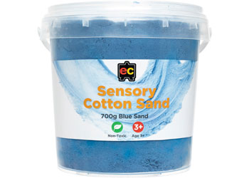 Sensory Cotton Sand 700g Tub.