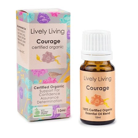 Lively Living Courage Organic Essential Oil.