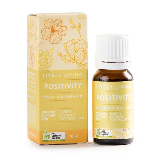 Lively Living Positivity Organic Essential Oil.