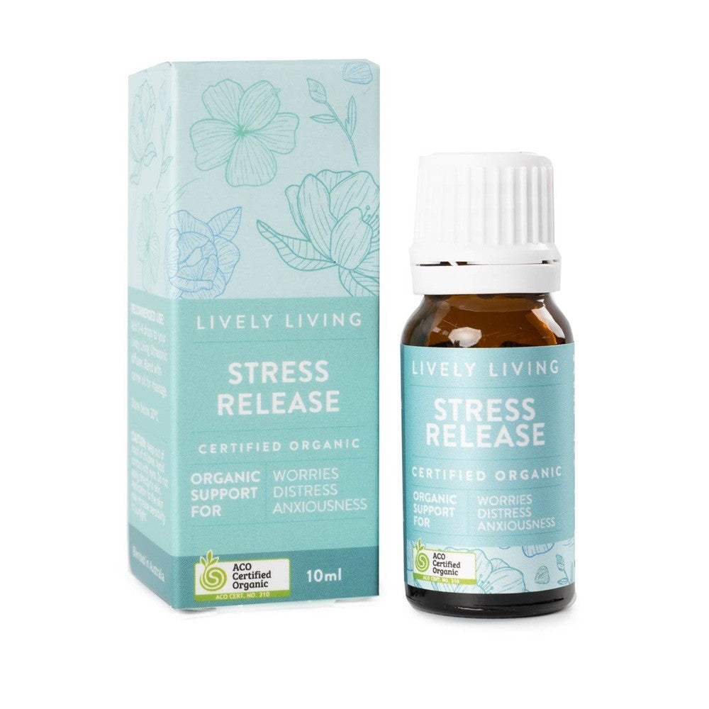 Livley Living Stress Relief Organic Essential Oil.