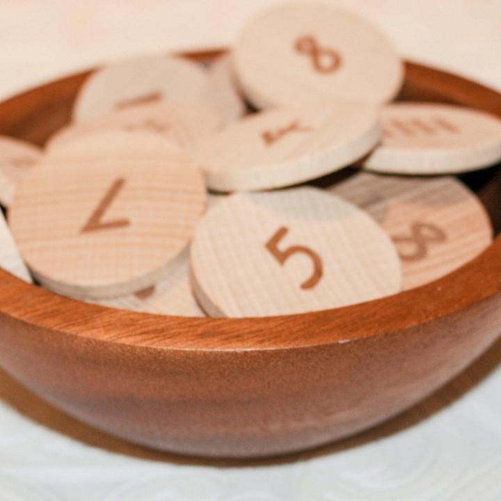 Number Counting And Subitising Discs 1 - 20. – Kidsnest