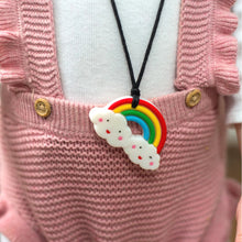 Load image into Gallery viewer, Rainbow Chew Pendant
