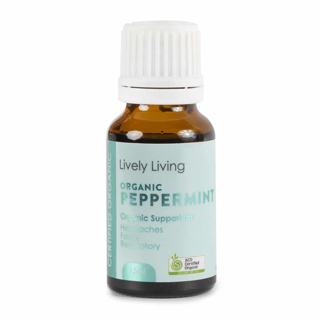 Lively Living- Peppermint Organic Oil