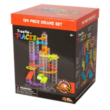 Load image into Gallery viewer, Fat Brain- Trestle Tracks 124 Piece Deluxe Set
