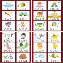 Load image into Gallery viewer, Wooden Educational And Language Development Cards.
